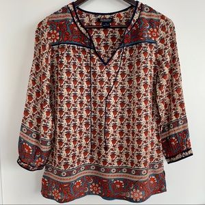 Lucky Brand peasant top